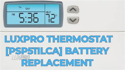 what are the factory default values luxpro psp511lca
